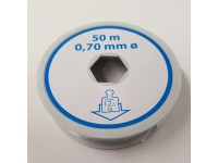 Bastelfaden Transparent Ø 0,70 mm / Länge 50 m