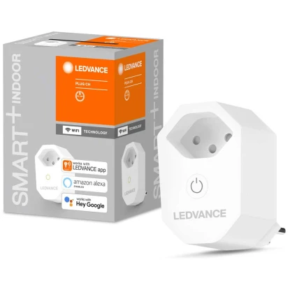 Ledvance Smart+ WiFi Plug Steckdose Type C+J On/Off Stromzähler Zeitschaltuhr