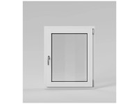 Roro Dreh-Kippfenster Standard Weiss/Weiss DIN rechts 80 x 100 cm