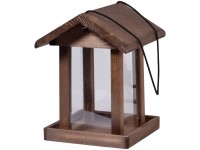 Schweizer Casetta per uccelli Harder Kulm con silo in vetro acrilico
