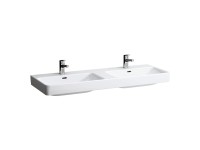 Laufen Doppelwaschtisch Pro S Weiss (BxT) 130 x 46 cm