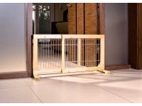 Trixie Hunde-Absperrgitter Holz 65 - 108 cm x 50 cm Natur