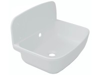 Ausgussbecken Typ 500 Weiss