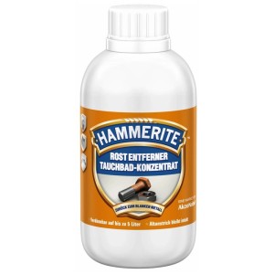 Hammerite Rost-Entferner Tauchbad-Konzentrat, 500ml Flasche für Rostschutz.