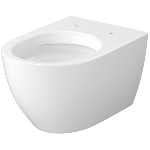Cersanit Zen Pro Oval set WC sospeso, senza brida, bianco.