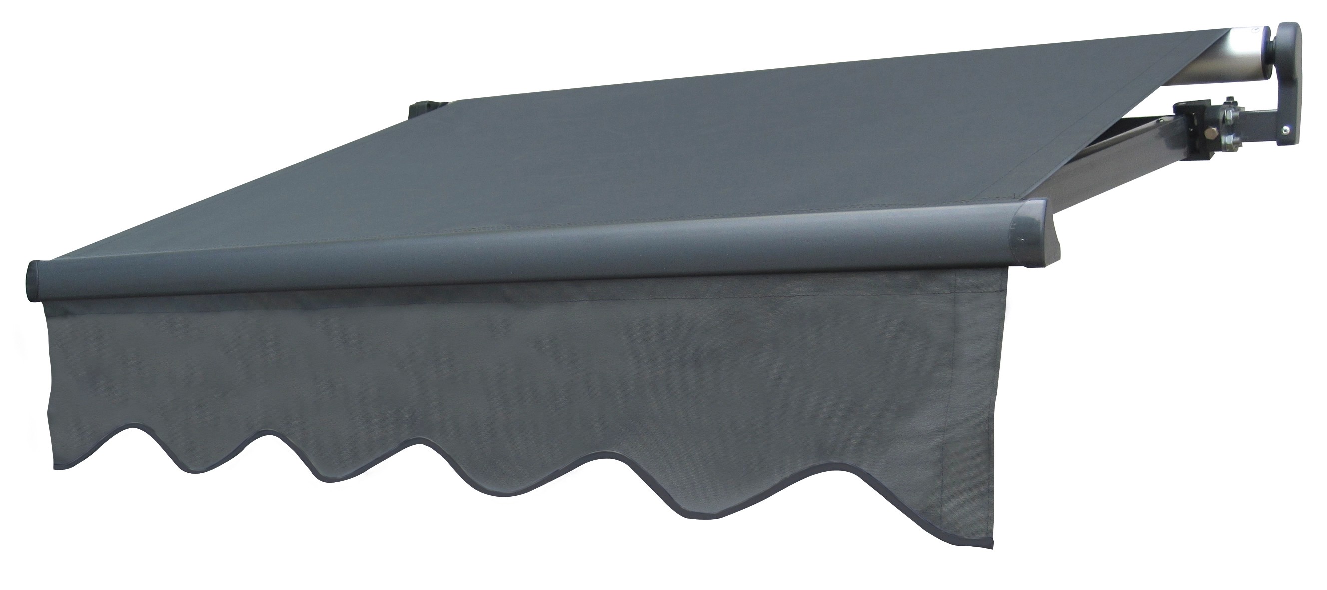 Tenda Da Sole Da Parete Toboli 2,5x2m - Bracci A Snodo, Protezione UV 30+, Impermeabile - Foto 2