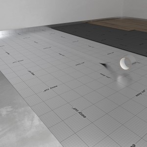 Ruban d'étanchéité en aluminium Selitstop, 50mm x 50m, pour sceller l'isolation phonique et fixer les sous-couches isolantes.