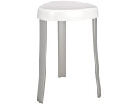 Wenko Badhocker Corrente Aluminium / Kunststoff Weiss