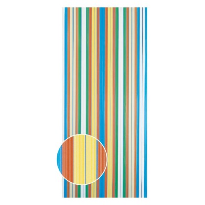 Tenda a strisce Multicolore 90 x 200 cm