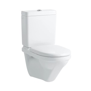 Laufen WC sospeso Moderna, senza brida, in ceramica bianca per un'elevata igiene in bagno.