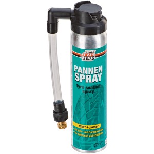 Rema Tip-Top bombe anti-crevaison 75ml pour pneus de vélo. Répare et gonfle.
