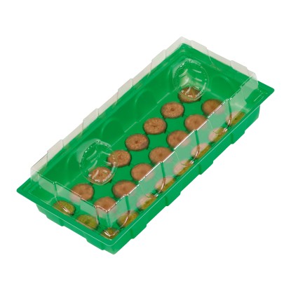 OBI Zimmer-Gewächshaus mit 24 Quelltabs