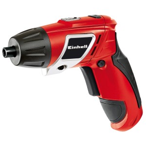 Visseuse sans fil Einhell TC-SD 3,6 LI, tournevis électrique rouge avec lumière LED.