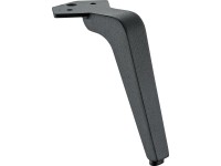 Hettich Möbelfuss Lanoia 150 mm Stahl Schwarz 1 Stk.