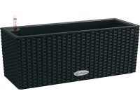 Lechuza Pflanzgefäss Balconera Cottage 50 Graphitschwarz 50 x 19 cm