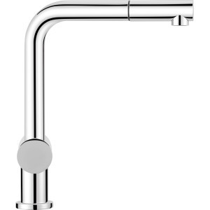 Mitigeur de cuisine baliv KI-1050 chromé, avec douchette extractible.