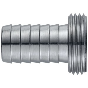 Neomatic Pro raccordo portagomma, ottone cromato, filetto maschio 3/4", Ø 16 mm per rubinetti.