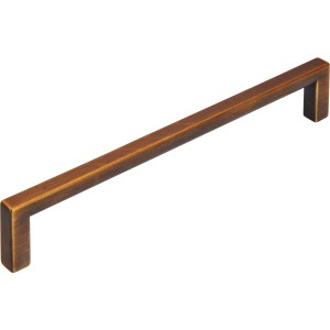 Maniglia per mobili Siro, ottone nero vintage, interasse 160mm, metallo