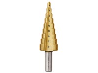 Technocraft Stufenbohrer-Set HSS-G-M2 TiN-Beschichtung Gold 3 Stk.