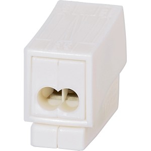 Morsetto per illuminazione OBI, 2 poli, per conduttori 0.75-2.5 mm², confezione da 5.