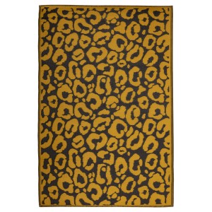 Tappeto da esterno Esschert Design Leopard, 150x242,5 cm, con motivo leopardato.
