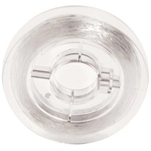 Rolle Stretch Magic Faden, 0,6 mm x 10 m, ideal zum Schmuckbasteln.