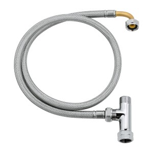 Grohe Set installazione: tubo flessibile e raccordo a T per WC doccetta.