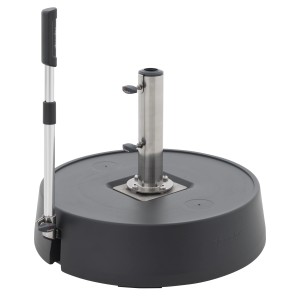 Base per ombrellone Doppler Easy Move Switch 50 kg con ruote e maniglia.