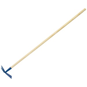 LUX-TOOLS Gartenhacke Doppelhacke eingestielt 140 cm