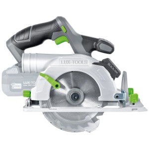 Sega circolare a batteria LUX A-KS-20/150, 20V, con batteria. Sega circolare per tagli precisi nel legno.