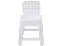 Diaqua® Hocker mit Staufach Weiss Diaqua® Hocker mit Staufach Weiss