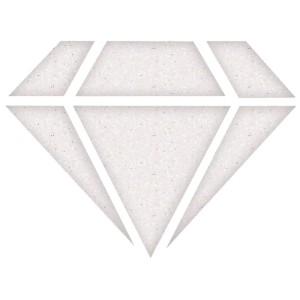 Glitzernder Diamant in Perlmutt, Malfarbe von Aladine, 80 ml für kreative Projekte.
