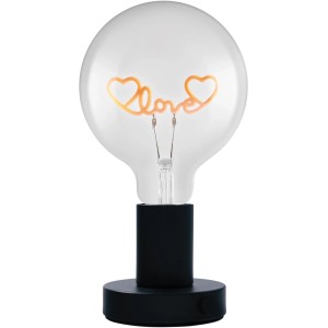 Osram LED-Tischleuchte 1906 Letter Table Love Schwarz E27 / 1,2 W / 40 lm