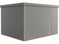 Biohort Gerätehaus Neo 3D Standardtüre Quarzgrau-Metallic