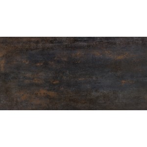 Carrelage de sol en grès cérame Allora due anthracite, 60,4x30 cm, surface mate pour intérieur.
