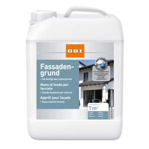 OBI Fassadengrund Transparent 1 l Kanister: Grundierung zur Untergrundverfestigung für Fassaden.