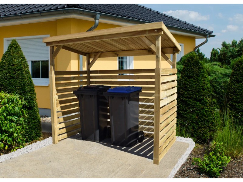 UNUS Scaffale Per Legna Da Ardere In Metallo Nero 40x84x23 Cm - Design Moderno Per Interni/Esterni - 3