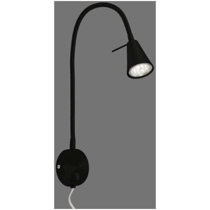 Briloner Lampada da letto LED Nero