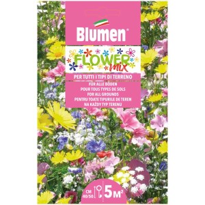 Mélange de graines de fleurs pour env. 5 m², adapté à tous les sols.