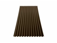 Profilplatte Ecolina Braun (BxT) 110 x 200 cm