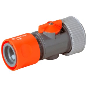 Gardena Régulateur 19 mm (3/4") pour raccord de tuyau et contrôle du débit d'eau.