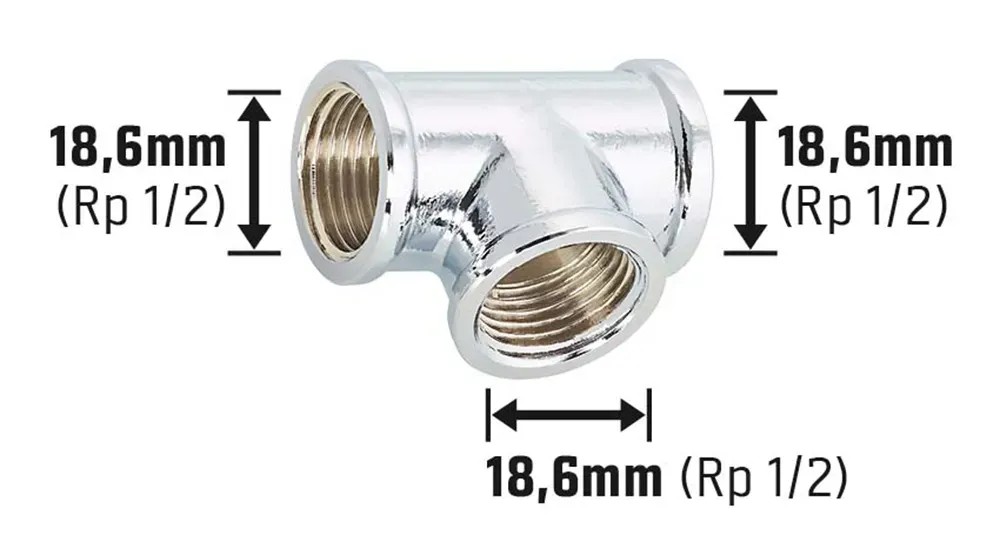 KING TONY Ratscheneinlage Set – 6 Stück, Verchromt, 14x18 Mm, Für 3/8" Antrieb