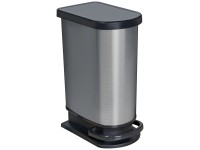 Rotho Treteimer Paso mono Chrom 50 l