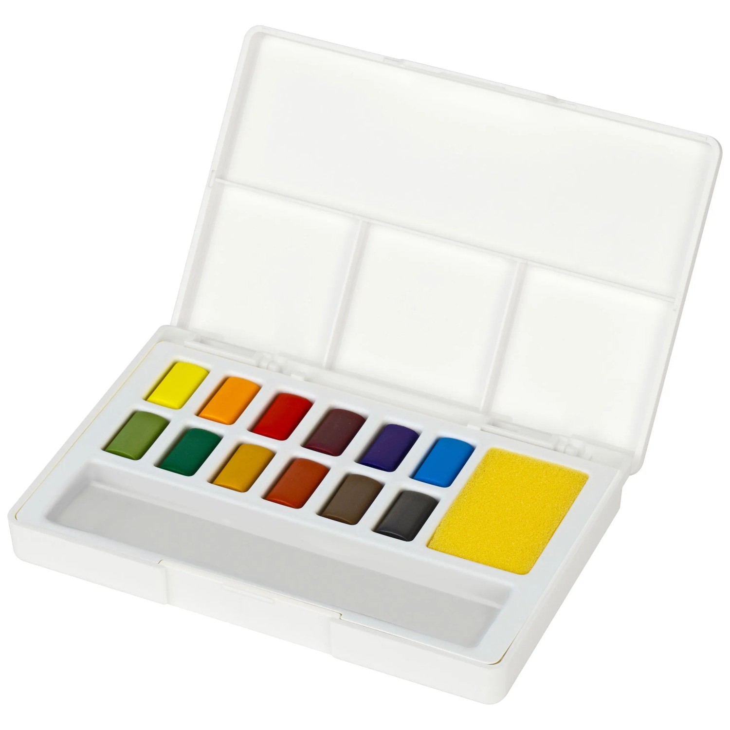 Artme 36 Aquarelles En Godet Avec Palette De Mélange, Pinceau Réservoir D’Eau – Peinture Vive Et Pigments Riches – Étui Transport – Cadeau Pour Artistes Débutants Et Confirmés