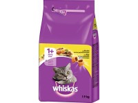 Whiskas® Katzen-Trockenfutter 1+ Huhn 1'900 g