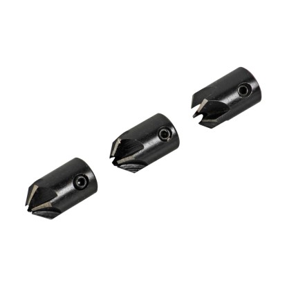 LUX-TOOLS Set svasatori innesto HSS 3 mm / 4 mm / 5 mm