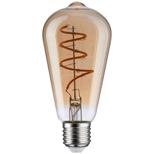 Lampadina LED Paulmann a pistone oro E27, 4.8W, 250lm, luce oro calda.
