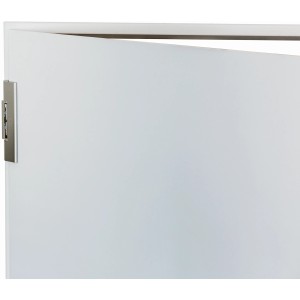 Ferme-porte blanc Abus AC4100 monté sur une porte.