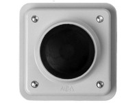Electro-Mica Bouton-poussoir encastré Mica NO/NF IP54 Blanc T. 1 x 1