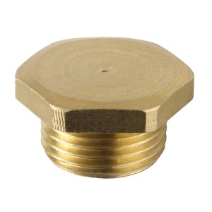 Bouchon fileté en laiton pour tube Diaqua® PEX 3/4.